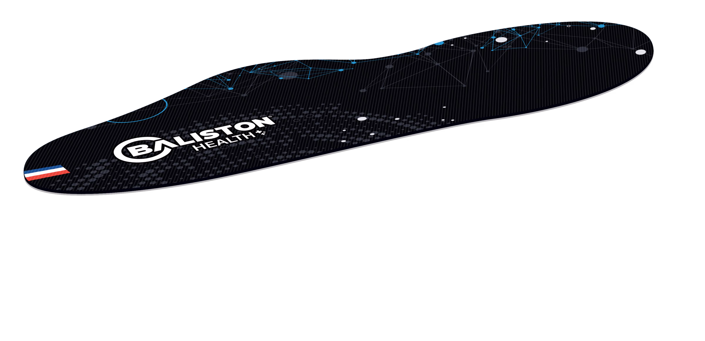 Insole opening to reveal AI Mov-Scan technology